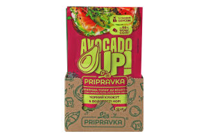 Приправа-топінг до всього Чорний кунжут&Водорості норі Avocado up! Pripravka м/у 20г