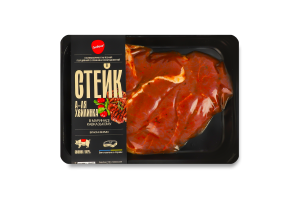 Стейк в кавказском маринаде А-ля минутка Глобино охл лоток 400г