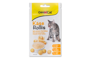 Вітаміни д/котів Кейс-роллі з сиром 40г Джим Кет