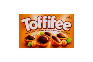 Цукерки лісний горіх/карамель/шоколад Toffife 125г