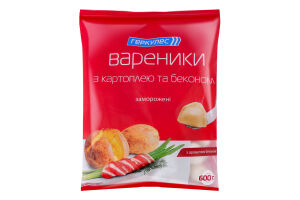 Вареники с картофелем и беконом Геркулес м/у 600г