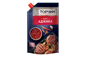Соус пастеризований Аджика Торчин д/п 180г