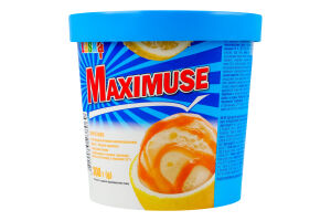 Морозиво 10% з наповнювачами та крихтами печива Лимон-медова карамель Maximuse Laska відро 300г