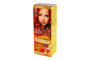 Крем-фарба для волосся стійка Gloss Color №740 Avena 1шт