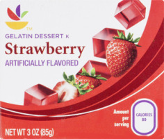 Ahold Gelatin Dessert Strawberry