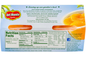 Del Monte Madarin Oranges No Sugar Added - 4 PK