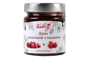 Джем кизиловий з малиною Famberry с/б 230г