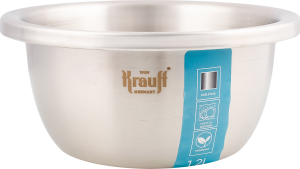 Миска 1,2л нержавіюча сталь 18см 29-298-017 Крауфф