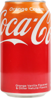 Напій Coca-Cola Orange Cream газований з/б