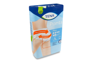 Подгузники-трусы одноразовые L Plus Pants Tena 24шт