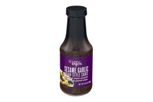Simply Enjoy Sesame Garlic Asian-Style Sauce