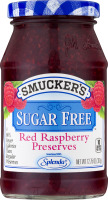 Smucker's Sugar Free Preserves Red Raspberry
