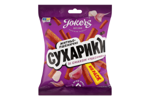Сухарики ржано-пшеничные Чеснок Big pack Jokers м/у 100г