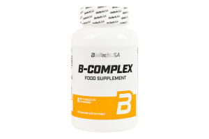 Добавка диетическая капсулы B-Complex BioTechUSA 60шт