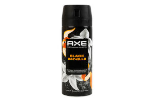 Дезодорант аерозоль 72 години Black vanilla Fine fragrance collection Axe 150мл