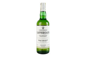 Віскі 0.7л 40% односолодове Oak select Laphroaig к/у