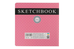 Скетчбук 200*200мм 24аркуші N9457 Буржуа