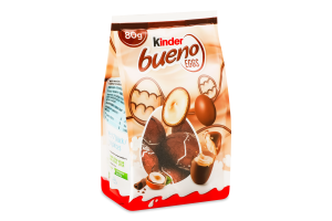 Цукерки Kinder яйця шокол вафельні з фундуч крем