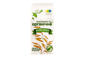 Мука овсяная органическая Kozub organic м/у 500г