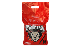 Наповнювач д/котячого туалету бентонітовий крупний 5кг Тигра