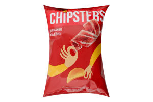 Чипси картопляні Бекон Chipster's м/у 60г