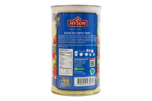 Чай чорний байховий листовий з тропічним ароматом Exotic Fruit Gourmet Hyson тубус 100г