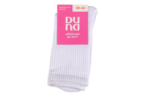Шкарпетки жіночі Duna №3341 38-40 білий