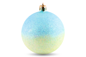 Прикраса ялинкова Куля Символіка Блиск 80мм 31465