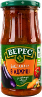 Баклажаны в аджике стерилизованные Верес с/б 440г