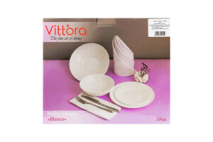 Набір посуду Blanco 19предметів Vittora