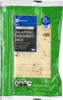 SE Grocers Sliced Jalapeno Habanero Jack Natural Cheese - 12 CT