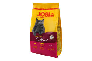 Корм сухой для взрослых котов Classic Sterilised JosiCat м/у 650г