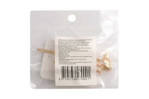 Набір сережок жовтий метал в асортименті LF25051569