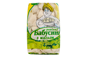 Равиоли замороженные Бабушкины с маслом Ваш вибір м/у 1кг