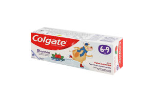 Паста зубна для дітей 6-9років зі смаком полуниці та м'яти Colgate 60мл