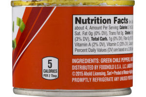 Ahold Diced Green Chiles