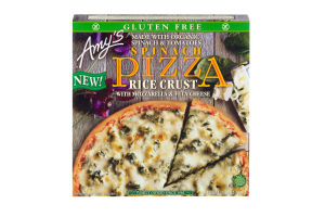 Amy's Spinach Pizza Rice Crust
