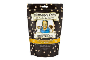 Newman's Own Premium Dog Treats Small Size Peanut Butter Flavor