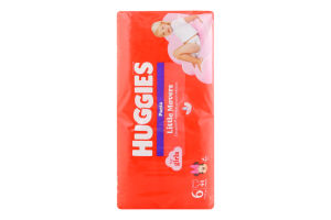 Трусики-підгузки для дівчаток 15-25кг 6 Pants Huggies 44шт