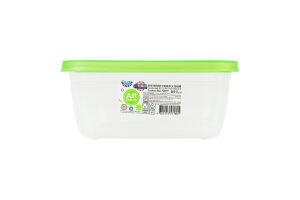 Контейнер универсальный 0.9л 154x154x64мм Квадратный №2 Econom Box Ал-Пластик 1шт