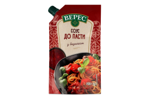 Соус с базиликом нестерилизированный К пасте Верес д/п 200г