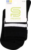 Шкарпетки Premier socks Економ вис мал чорн р18-20