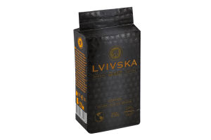 Кава Голд мелена смажена 250г в/у Львівська