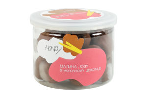 Малина в молочному шоколаді Юзу Honey п/б 130г