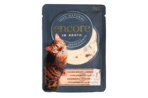 Корм для котів Encore курка з бурим рисом