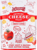 Кульки Dziugas з хрусткого сушен сиру смак томату