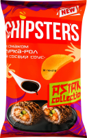 Чипсы картофельные Курица-ролл и соевый соус Asian collection Chipster's м/у 90г