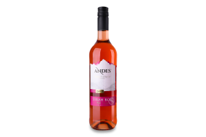 Вино 0.75л 12% розовое сухое Сира Andes бут