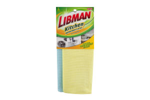 Libman Kitchen Microfiber Cloths - 2 CT