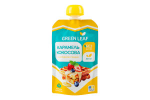 Карамель кокосова з солодкою стевією Green Leaf д/п 90г